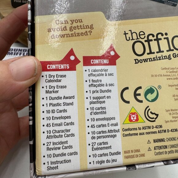 The Office Downsizing Board Game (2019) Dunder Mifflin Fun Family Card Game - Picture 11 of 14